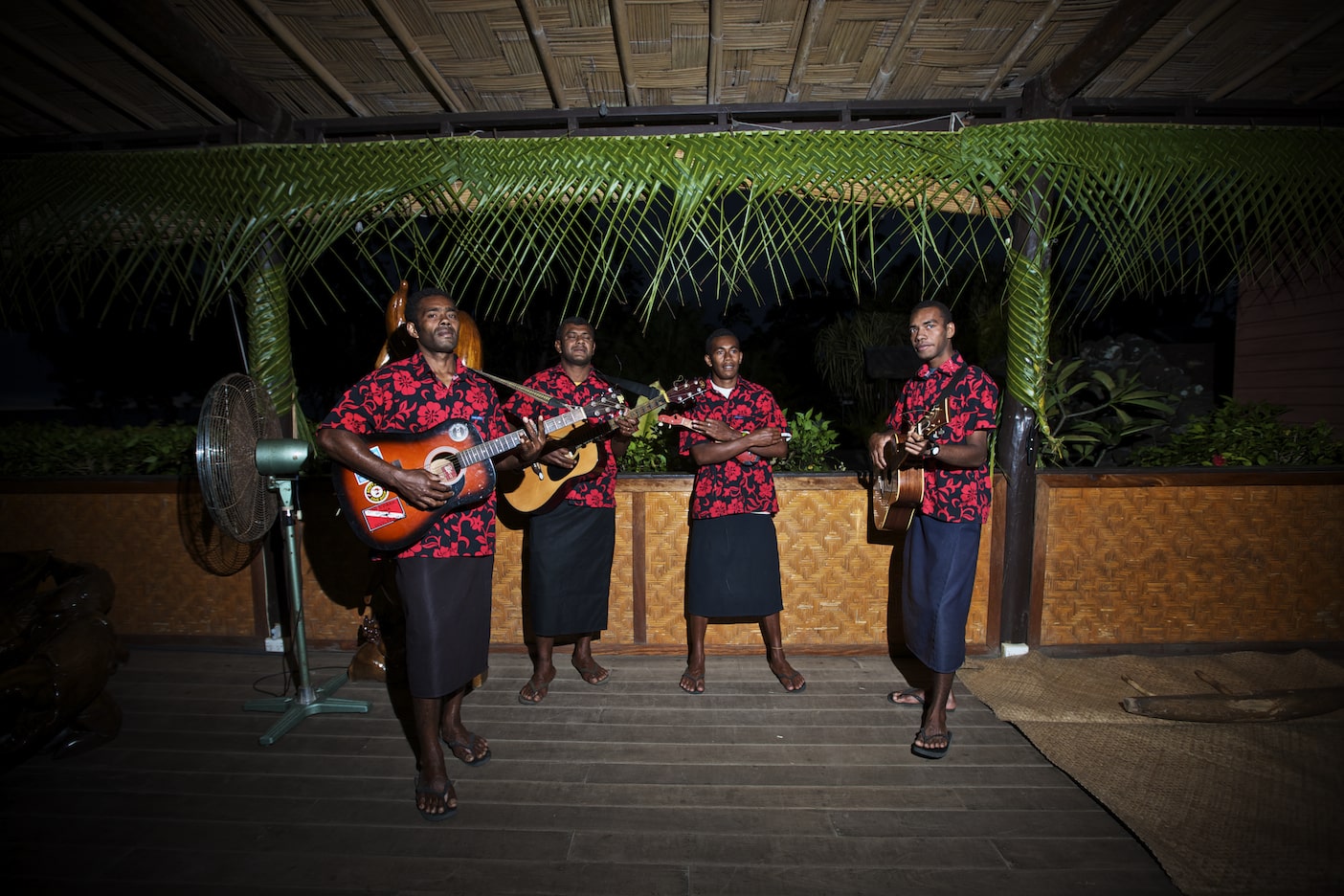 Sunday choir performance Beqa Lagoon Resort