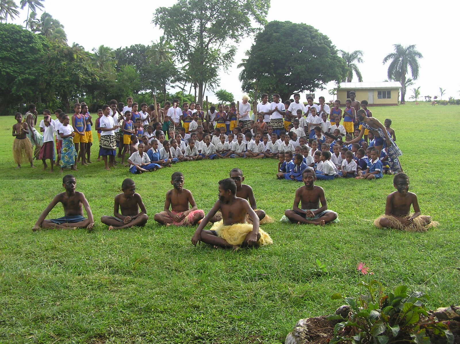 Island school visit Beqa
